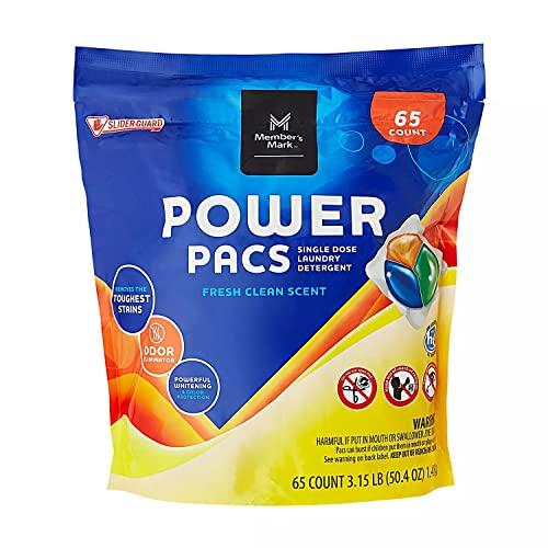 Member\'s Mark Member\'s Mark Ultimate Clean Laundry Detergent Power Pacs, Fresh Clean (130 Ct)