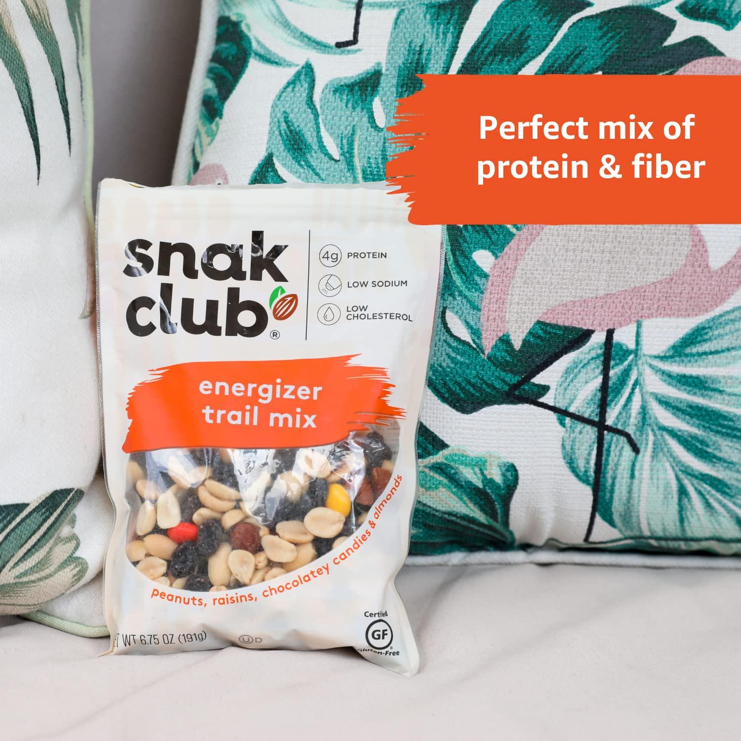 Snak Club Snak Club Energizer Trail Mix, 2 Ounce (Pack of 12)