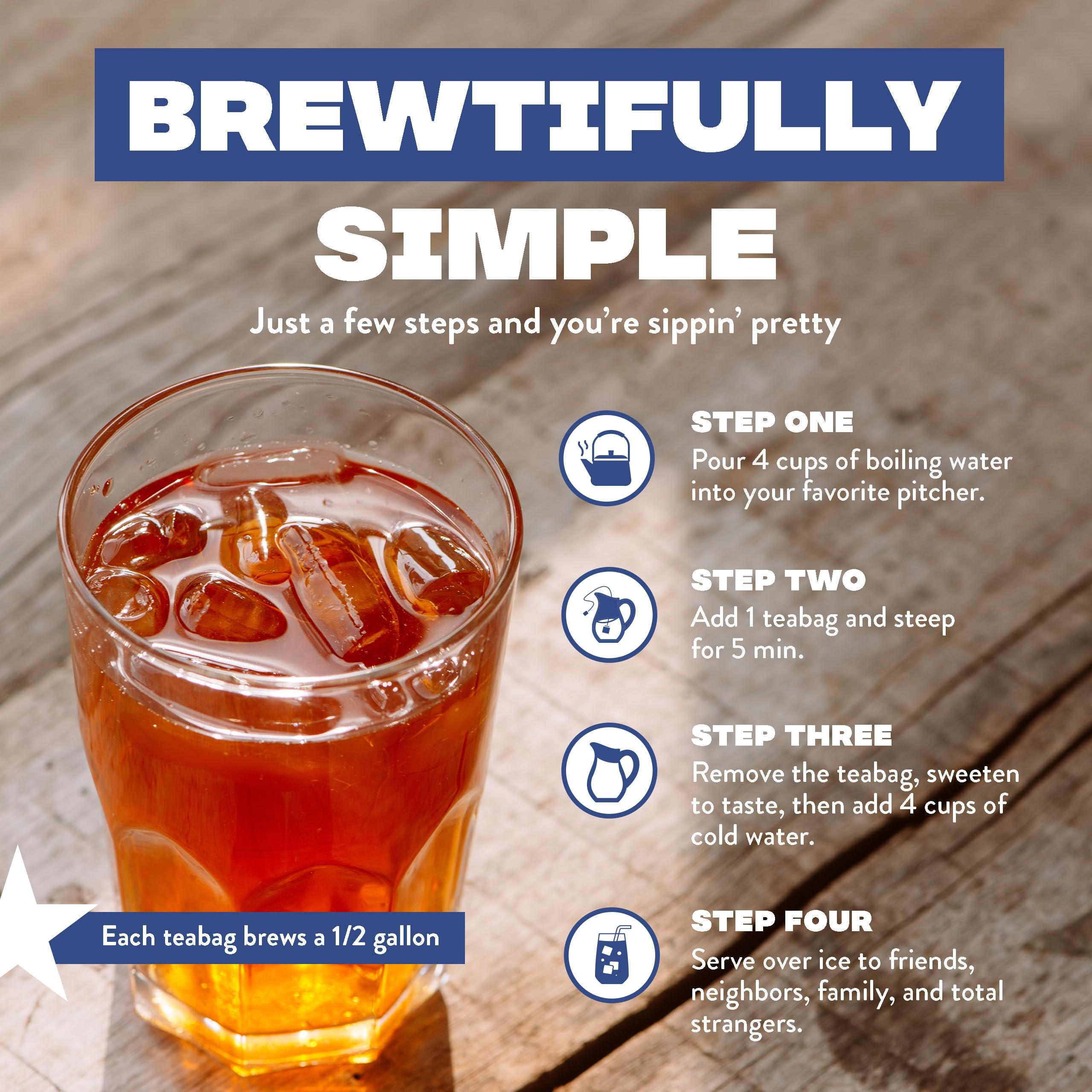 HTEAO HTeaO Blueberry Green Tea Mix and HTeaO Georgia Peach Black Tea Mix Bundle