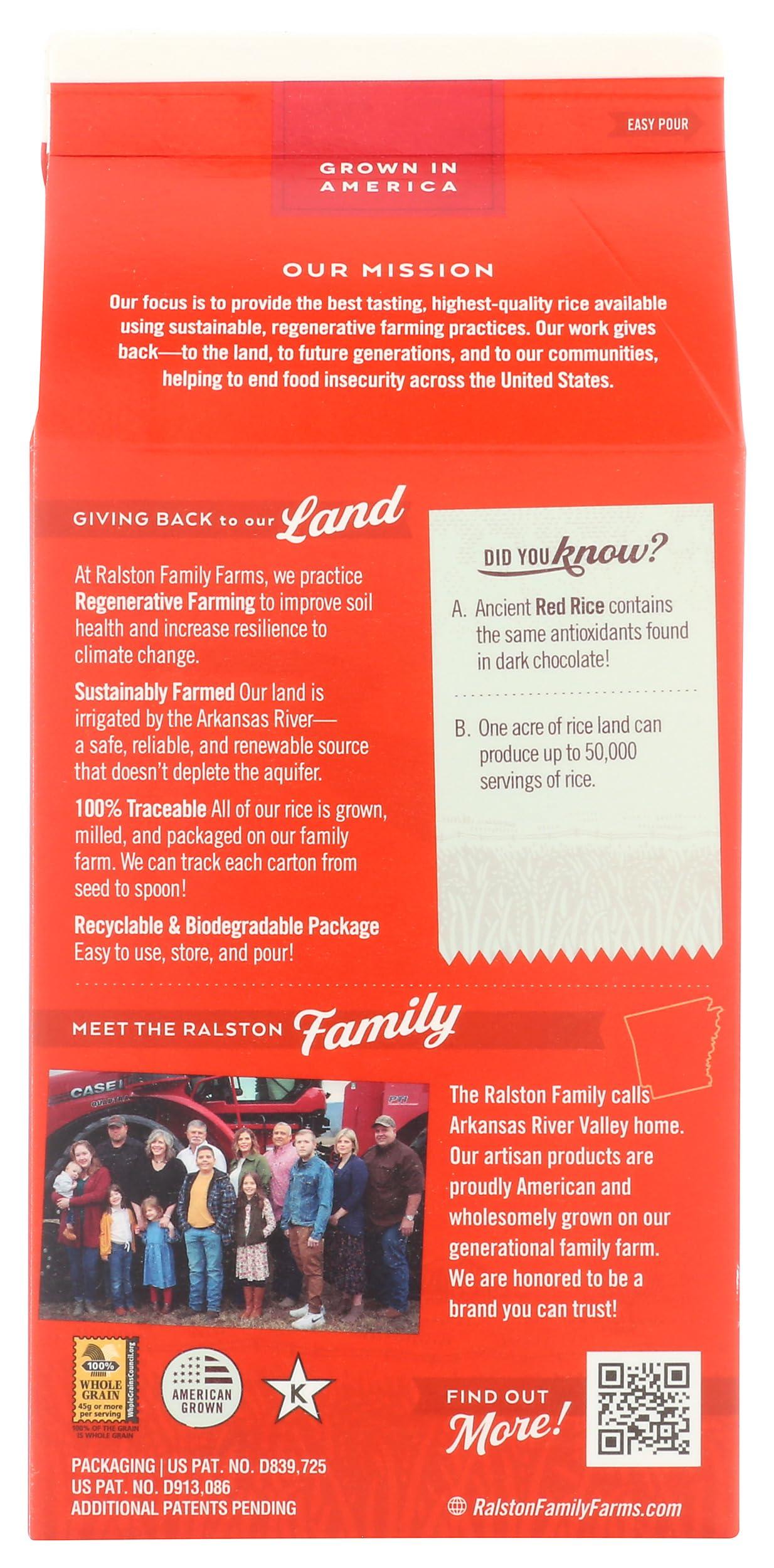 Ralston Family Farms Ralston Family Farms, Rice Red, 16 Ounce