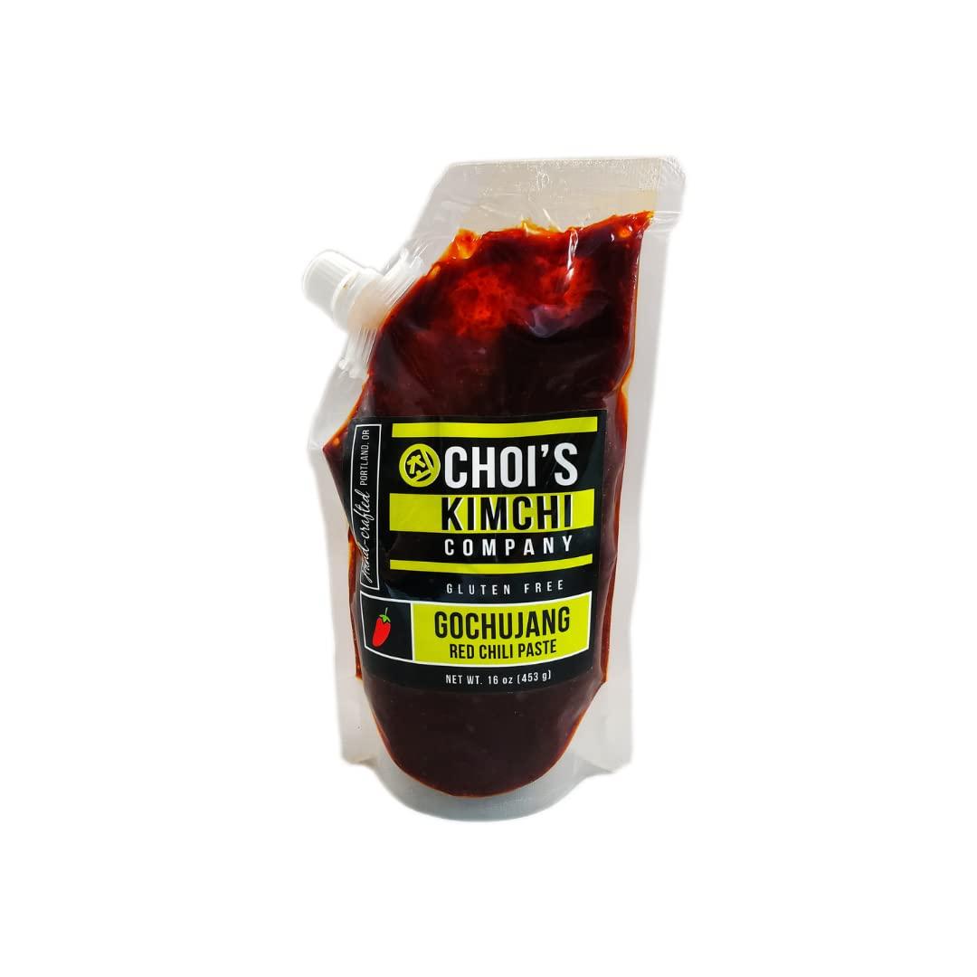 Choi's Kimchi Co. Gluten-Free Gochujang [Vegan, Gluten Free] by Choi\'s Kimchi Co. Made in USA. (16oz (Pack of 1))