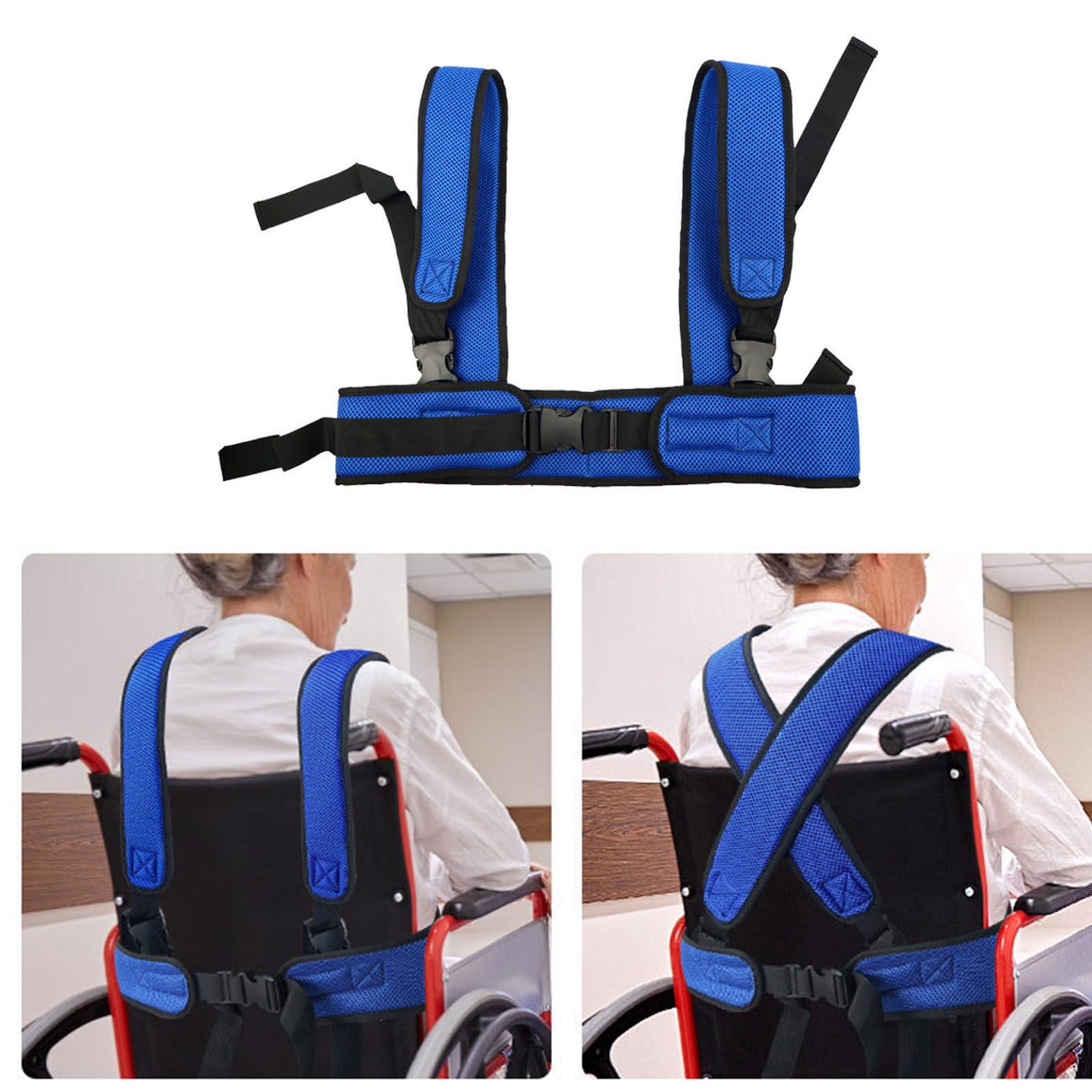 FARDAS Wheelchair Seat Belt,Restraints Straps for Patient, Elderly & Disabled,Wheelchair Harness Restraint for Adults to Prevent Tilting or Falling