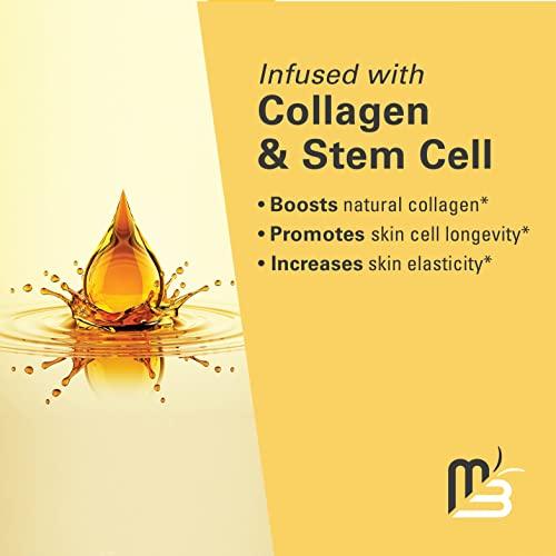 M3 Naturals Anti-Cellulite Massage Oil, 2 Pack, Collagen and Stem Cell Skin Tightening Therapy for Women, 8 Fl Oz Each by M3 Naturals