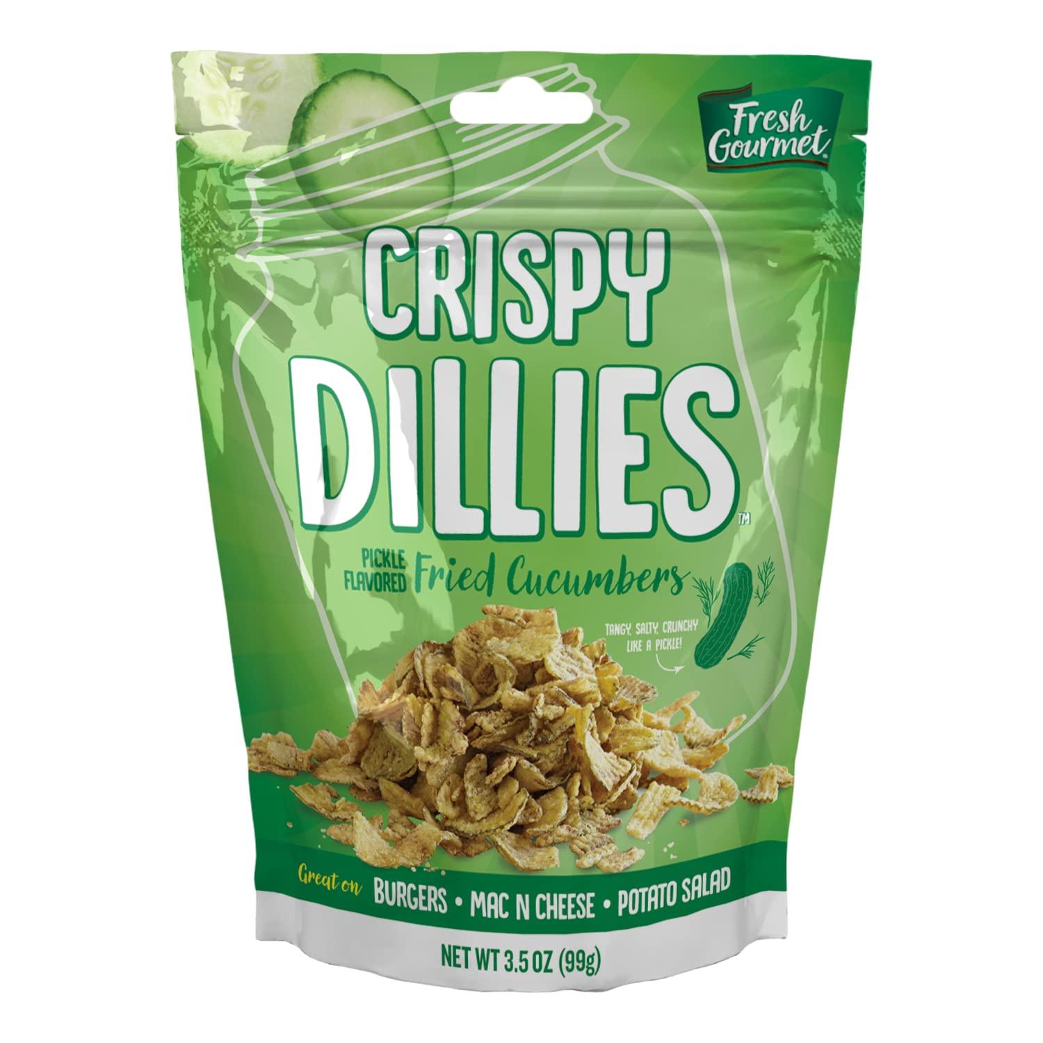 Fresh Gourmet Fresh Gourmet Crispy Dillies Fried Cucumbers (3.5 Ounce (Pack of 10))