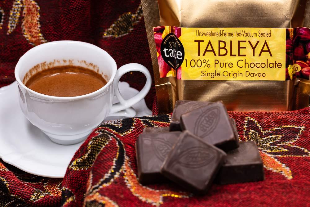 Rosario's Rosario\'s 100 Chocolate Tablea Authentic Philippines Tableya,7.05 Ounce (Pack of 1)