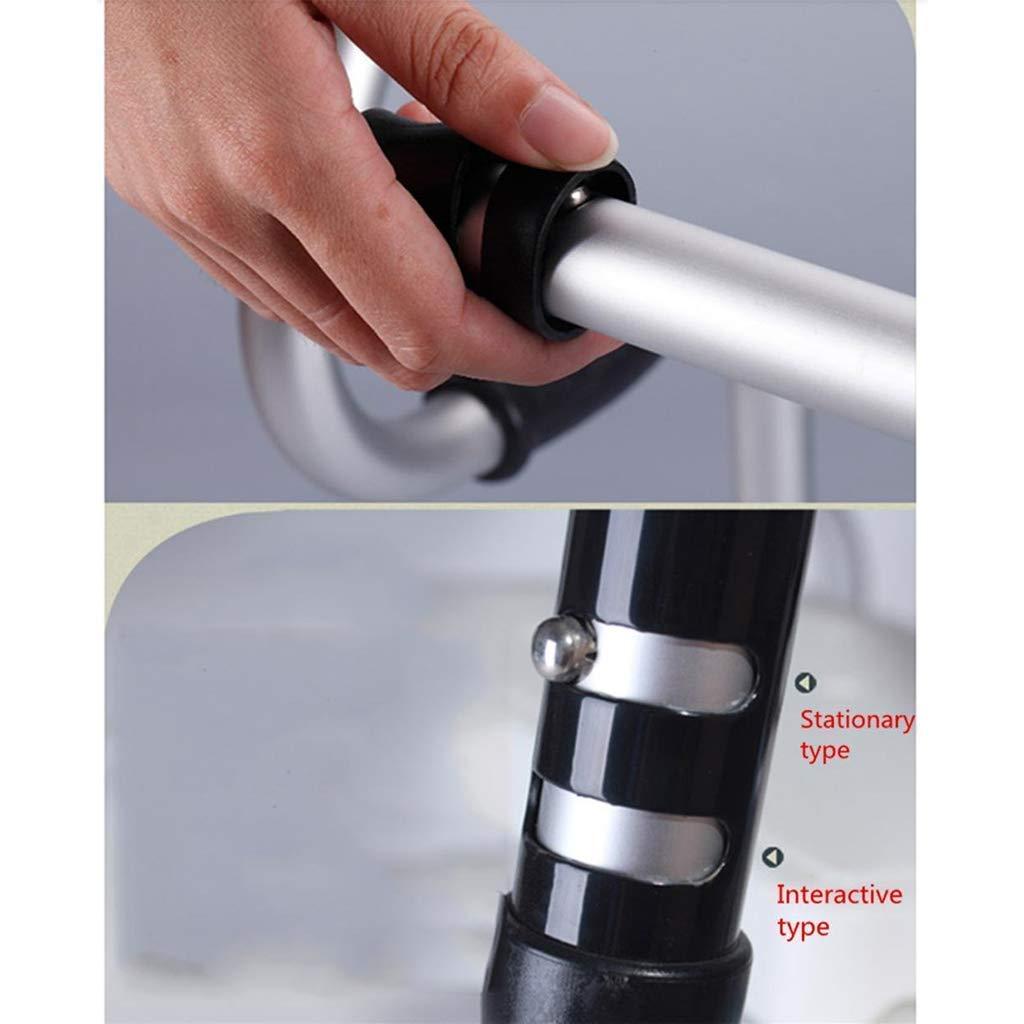 SSRURYWZ SSRURYWZ Wheels Aluminum .99 with Paded Seat and Backrest Folding Rolling .99 Mobility Aid for Adult,Senior,Elderly Handicap,Silver Walking Frame