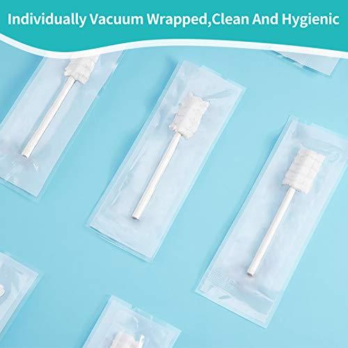 dearlomum dearlomum Baby Tongue Cleaner, Newborn Baby Toothbrush, 96PCS Disposable Infant Toothbrush Clean Baby Mouth,Gauze Gum Cleaner Toothbrush Baby Oral Cleaning Stick Dental Care for 0-36 Month Baby