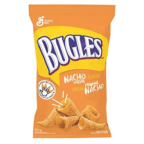 Bugles Bugles Nacho Cheese Corn Snacks 213g/7.5oz (4pk) {Imported from Canada}