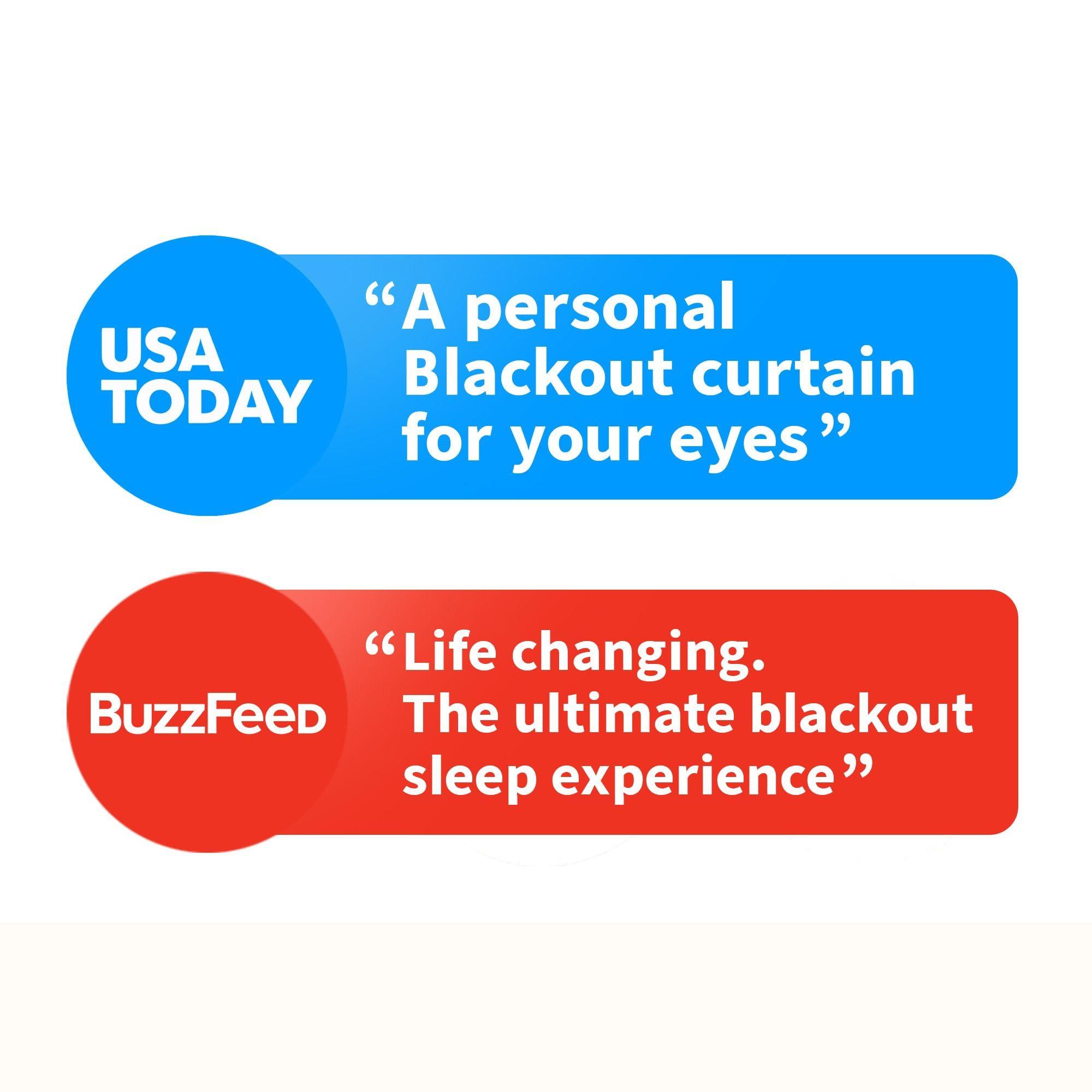 Nidra Nidra Small Medium Sleep Mask for Women & Men, Blackout Blindfold Eye Mask, Deep Rest, 3D Comfort Contoured for Side Sleepers, Lightweight & Soft, Light Blocking for Travel, Yoga, Sleeping, Purple