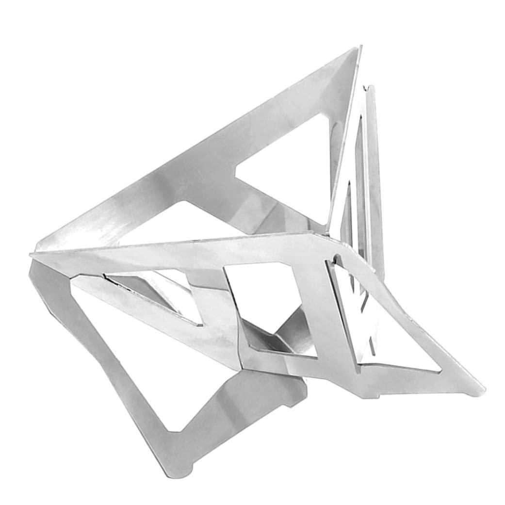 Mednkoku Collapsible Coffee Dripper Stainless Steel Portable Traveling Filter Drip Rack Stand Coffee drip stand