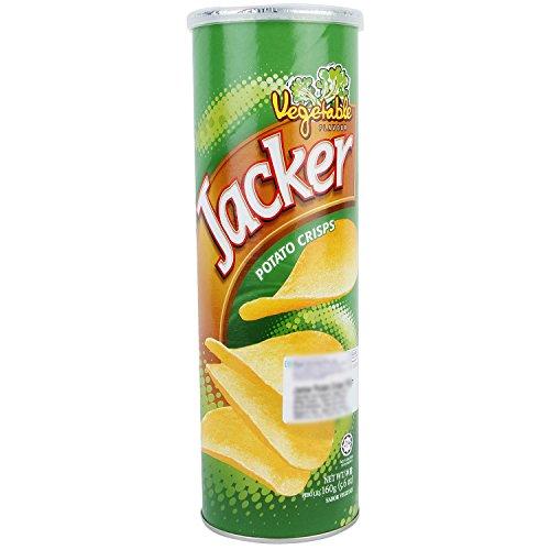 Jacker Jacker Vegetable Flavour Potato Crisps 160g (628MART)
