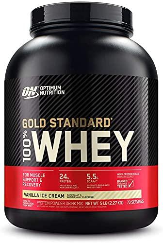 Optimum Nutrition Optimum Nutrition Gold Standard Whey Vanilla Ice Cream - 5 lbs