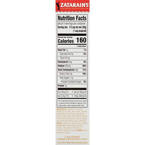 Zatarain's Zatarain's Black Beans and Rice Mix, 7 Ounces - Pack of 4