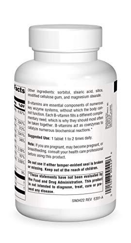 Source Naturals Source Naturals B-50 Complex 50 mg B-Vitamins For Energy Production Support - 250 Tablets