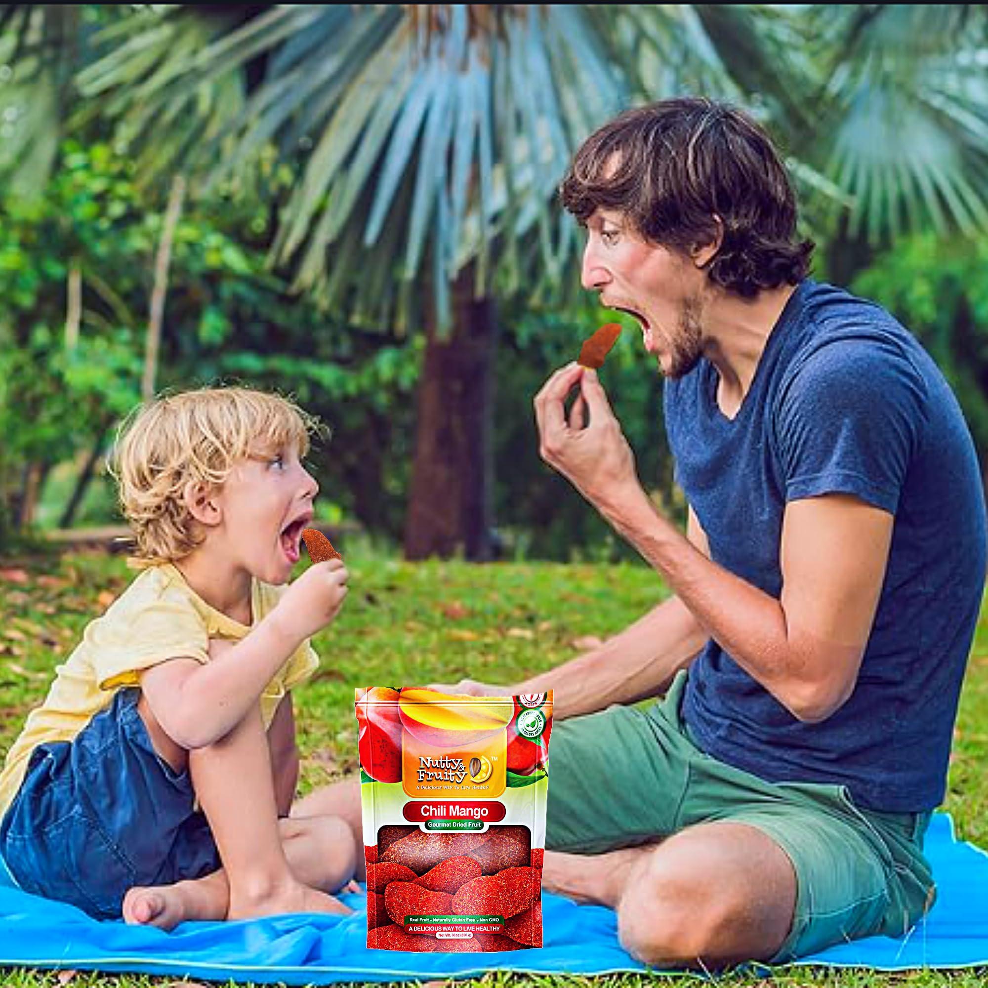 BETRULIGHT Tamarind Candy, Chili Tamarind Bites or Dried Fruit Snacks, Chili Mango | Every Order is Elegantly Packaged in a Signature BETRULIGHT Branded Box (30 OZ, Spicy Mango)