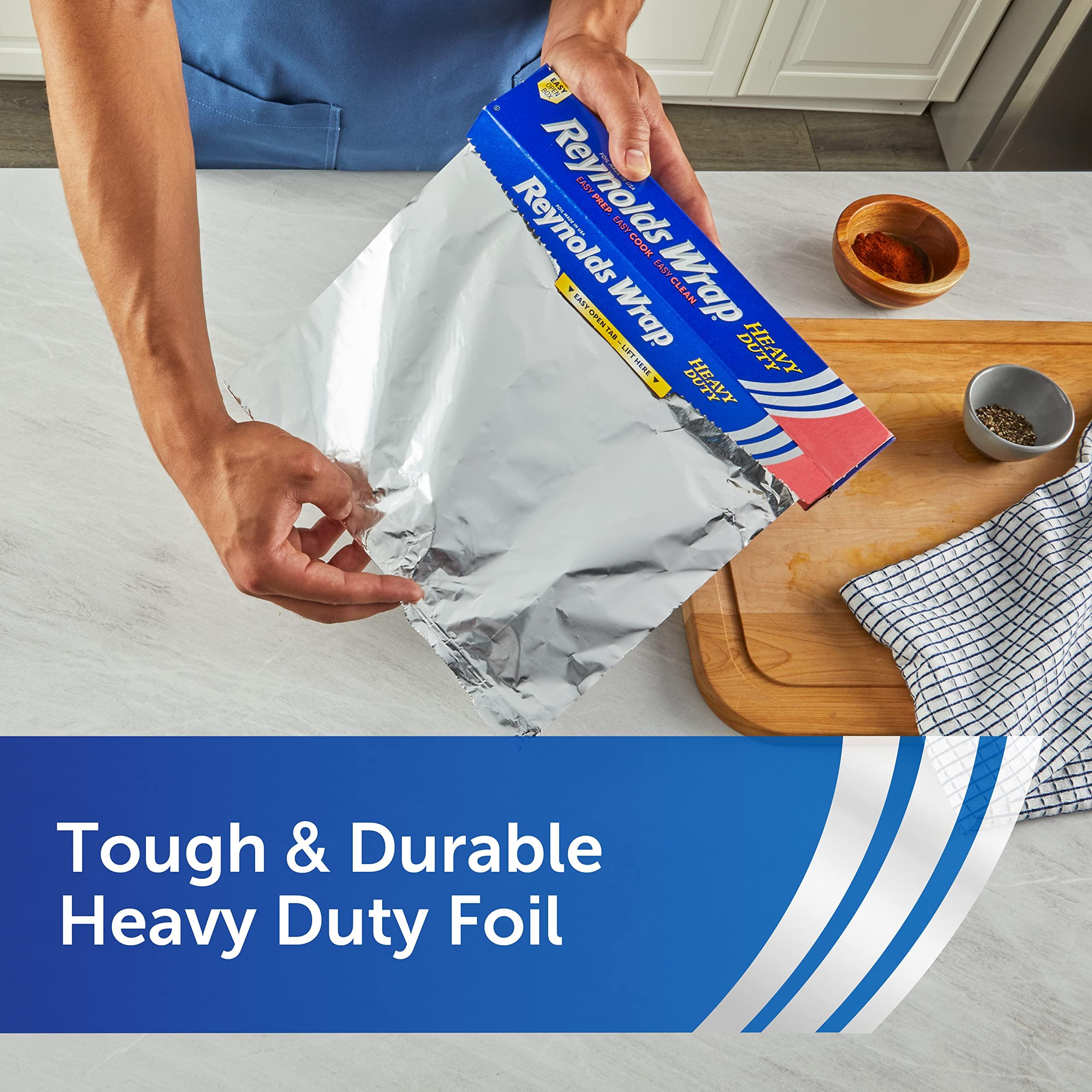 Reynolds Reynolds Wrap Heavy Duty Aluminum Foil, 130 Square Feet (Pack of 2)
