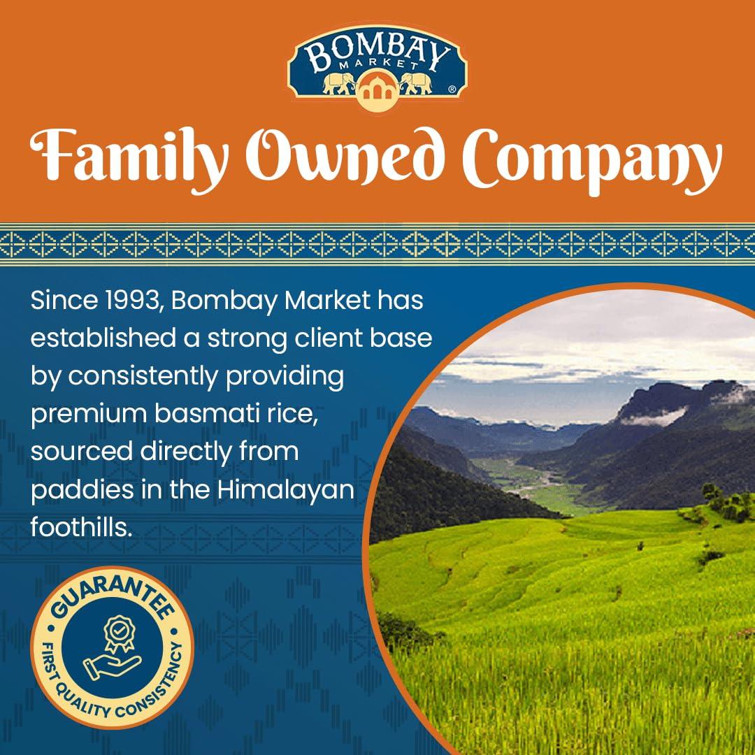 Pride Of India Pride Of India - Extra Long Indian Golden Basmati Rice - Healthy Parboiled Sella Grain, 1.5 Pound Jar