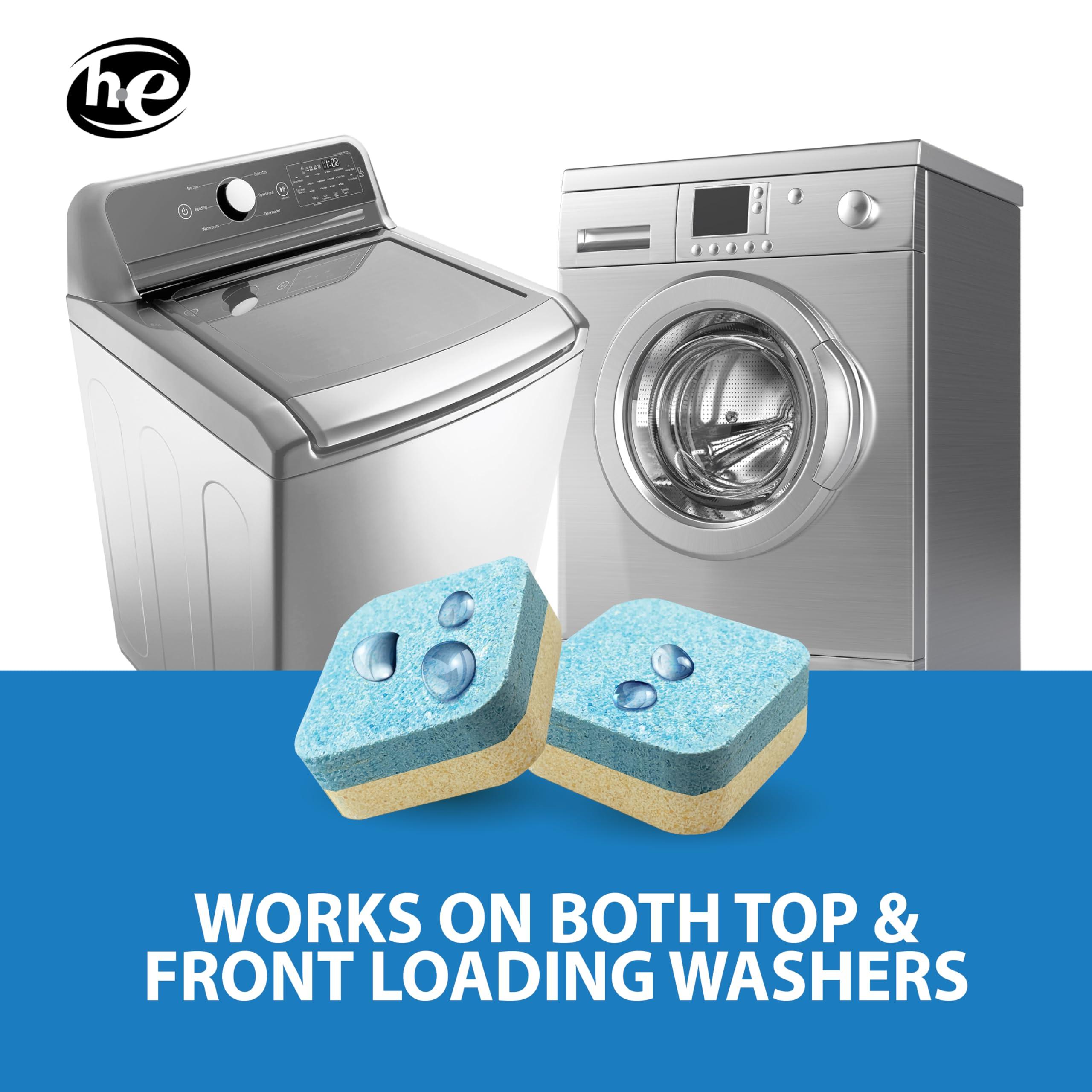 SANI 360 SANI 360 Washing Machine Cleaner, 12 Month Supply is Formulated with Enzyme, Deep Cleans and Deodorizes Front and Top Loading Washers