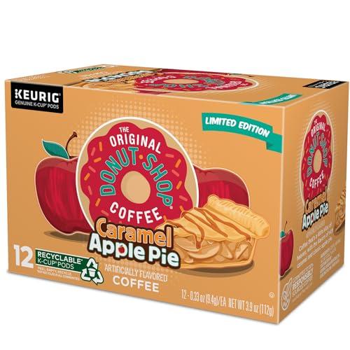 The Original Donut Shop The Original Donut Shop Caramel Apple Pie Coffee, Keurig K-Cup Pod, Light Roast, 72 Count (6 Packs of 12)