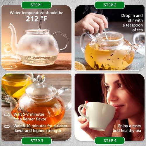 TeaDreamTea Calendula Tea Marigold Dried Flowers – 6 oz Calendula Flower - Marigold Tea – Calendula Tea Bulk - Calendula Flowers Tea - Caffeine Free - Whole Flowers - Marigold Flower Tea - Marigold Herbs