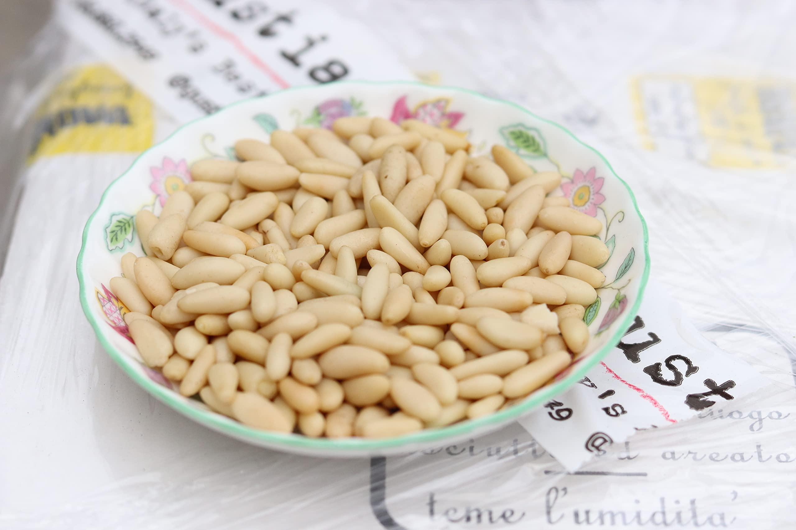 Gustiamo Italian Pine Nuts Pinoli - Roberto Panizza, Liguria - 250g bag