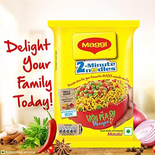 Maggi Maggi 2 Minutes Noodles Masala, 70 grams pack (2.46 oz)- 1 pack - Made in India