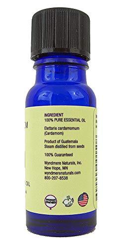 Wyndmere Wyndmere - Cardamom Essential Oil - 10ml - 100% Pure for Aromatherapy - Made in USA