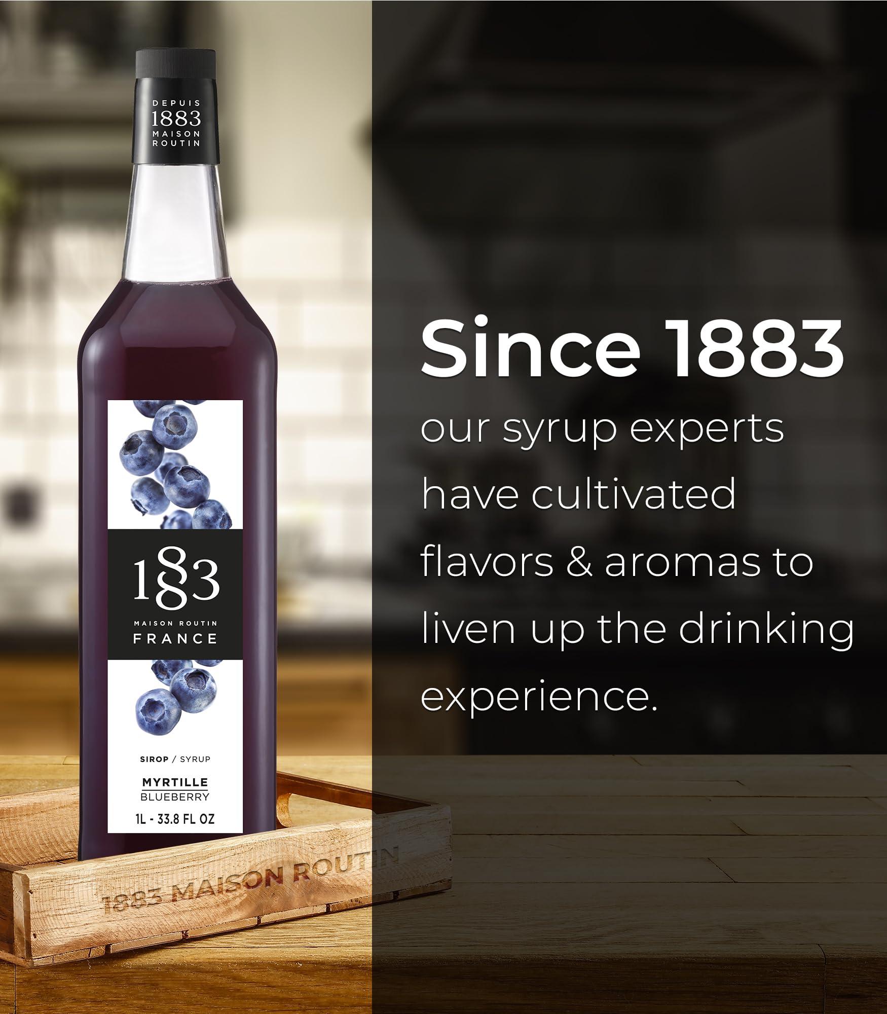 Maison Routin 1883 Blueberry Syrup 1Liter