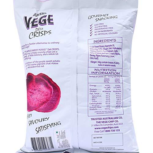 Ajitas Vege Chips Ajita Vege Crisps Purple 100g x 5