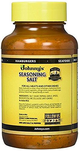 Johnny's Johnny's Seasoning Salt, 32 Oz (Pack of 2)