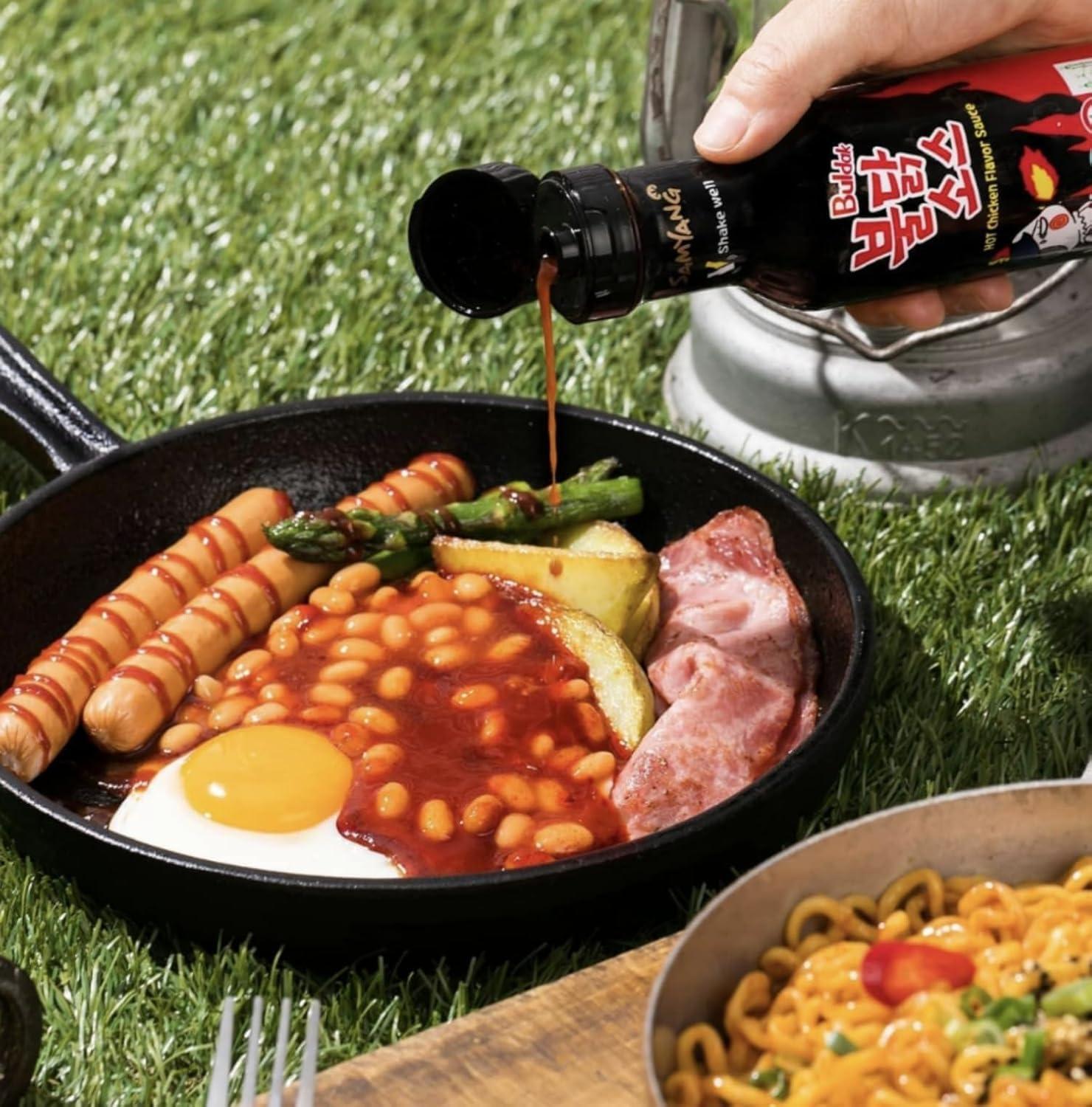 SPICEBRO Samyang Buldak Korean Spicy Hot Chicken Flavor Sauce 7oz (Pack of 2)