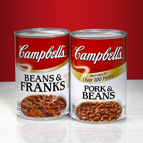 Campbell's Campbell's Canned Beans, Pork and Beans, 19.75 oz. Can (Pack of 12)