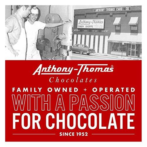 Anthony-Thomas Anthony Thomas, Great Tasting Peanut Butter & Milk Chocolate Buckeyes in Ohio State Buckeyes Box, Deliciously Delightful Snacks (12 Count)