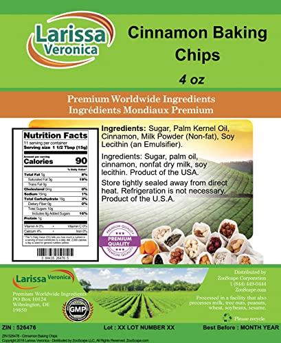 Larissa Veronica Cinnamon Baking Chips (4 oz, ZIN: 526476) - 2 Pack