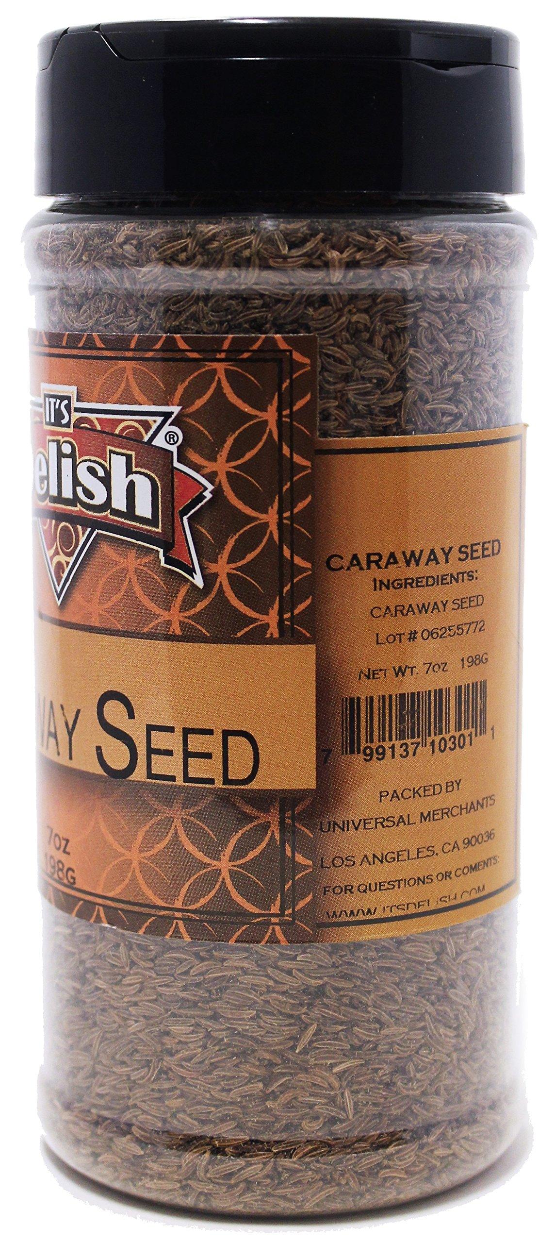 It's Delish Gourmet Caraway Seeds by Its Delish, Medium Jar, 7 oz