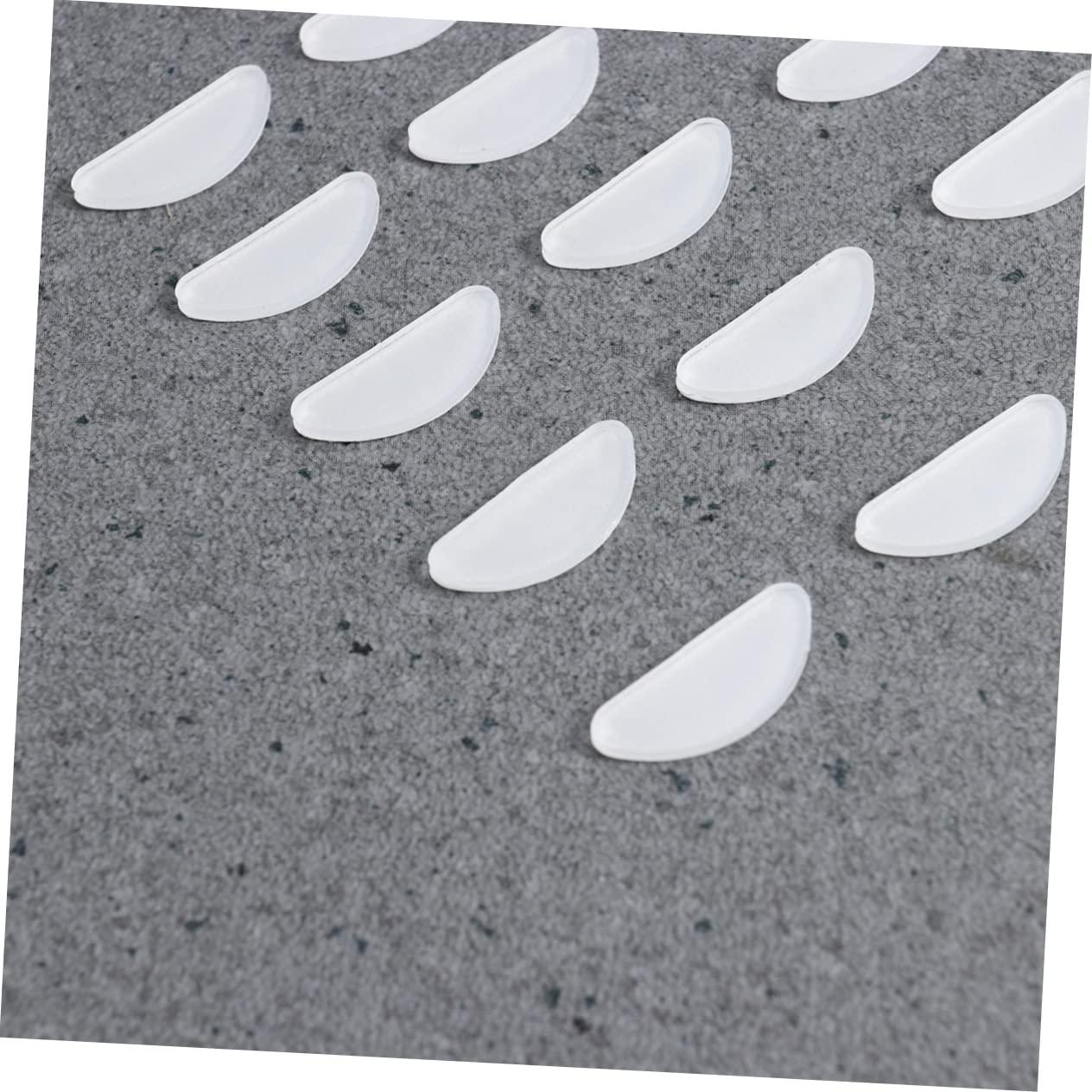 Healeved Healeved 30 Pairs Nose Pads Sunglasses Accessories Eyeglass Accessories Glasses Lift Pads Eyeglass Comfort Pads Glasses Nose Pad Lens Wipes for Glasses Eyeglass Cleaner Glasses Chain White