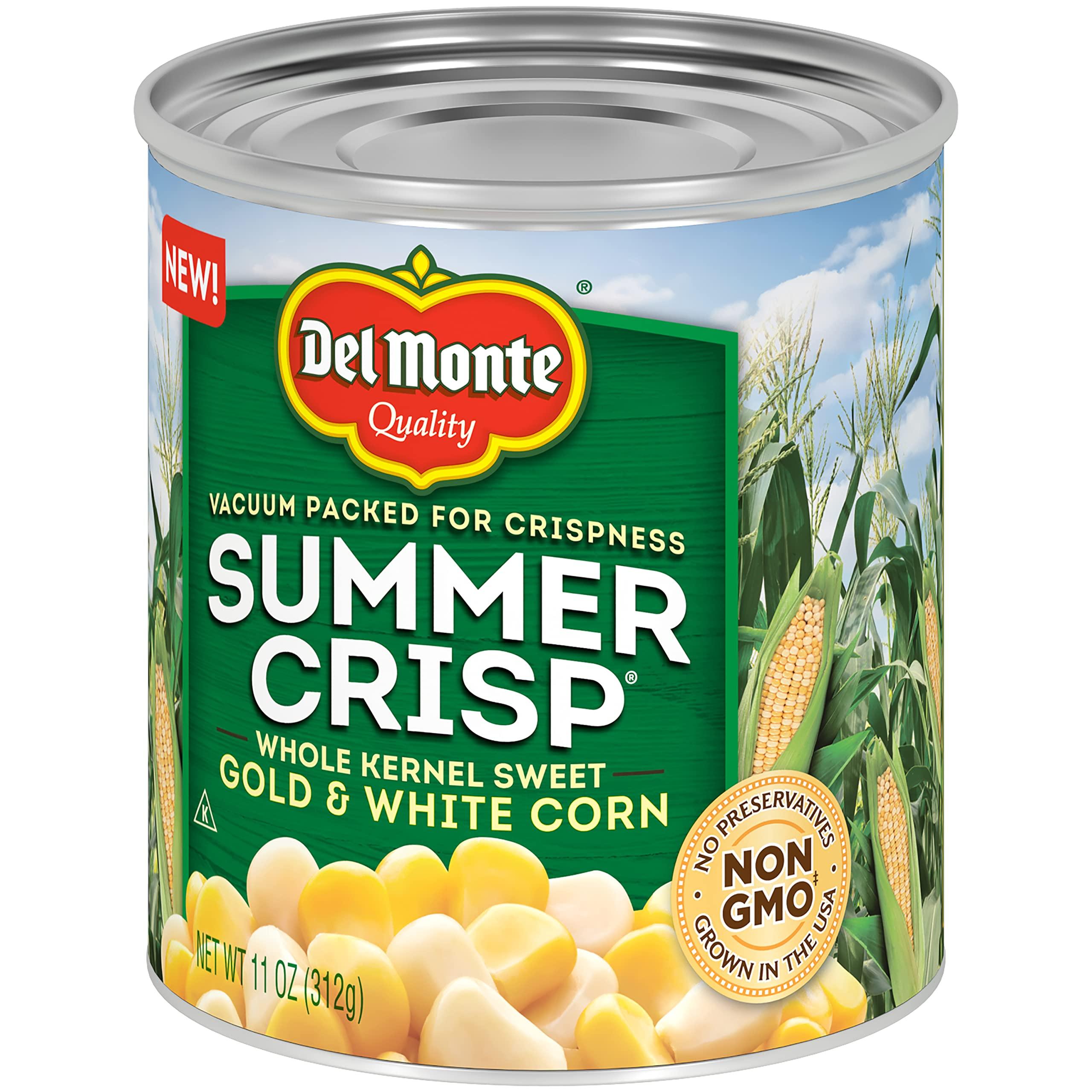 Del Monte Del Monte Summer Crisp Whole Kernel Gold & White Corn, 11 Ounce