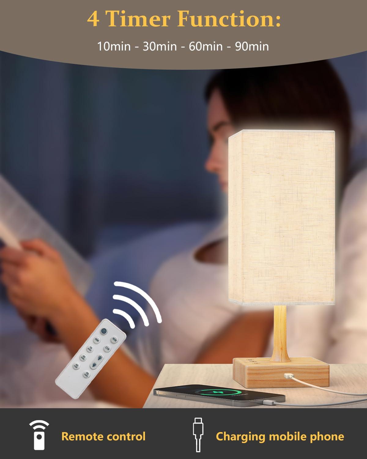 FARRIDE FARRIDE Light Therapy Lamp 10000 Lux Sun Lamp with 3 Color Temperatures, Adjustable Brightness, 4 Timer & Memory Function, Full Spectrum Light, Sunlight Lamp with Remote Control for Home, Happy Life