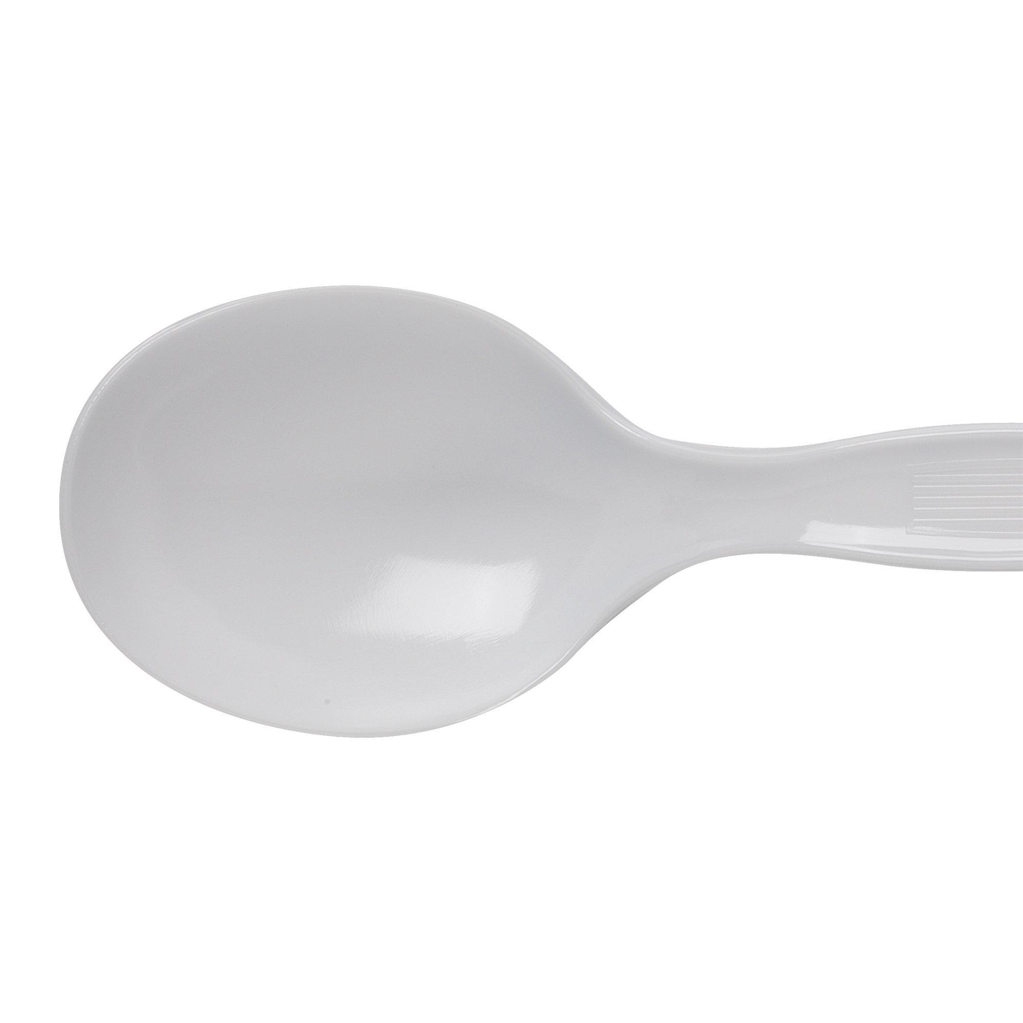 Georgia-Pacific Georgia-Pacific Dixie 5.75\" Medium-Weight Polystyrene Plastic Soup Spoon by GP PRO (Georgia-Pacific), White, SM207, 1,000 Count (100 Spoons Per Box, 10 Boxes Per Case)