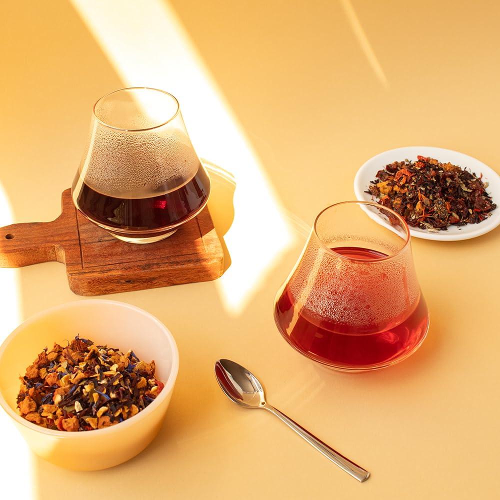 Organic Positively Tea Company Organic Positively Tea Company, Coco Berry Mango, Herbal Tea, Loose Leaf, 4 Ounce