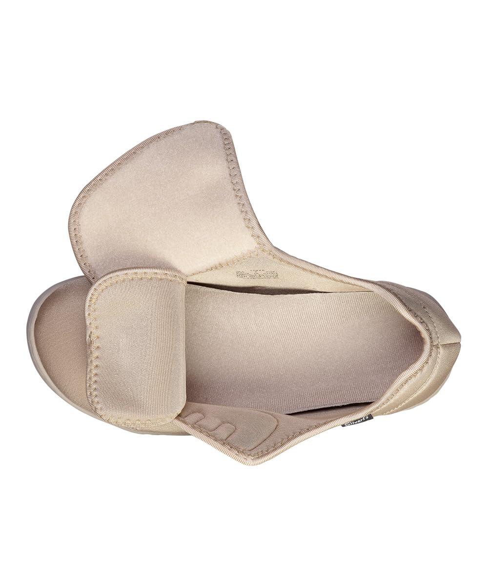 Silvert's Adaptive Clothing & Footwear Silvert's Adaptive Clothing & Footwear Women’s Ultra Comfort Flex Neoprene Extra Wide Shoes for Seniors - Beige 7