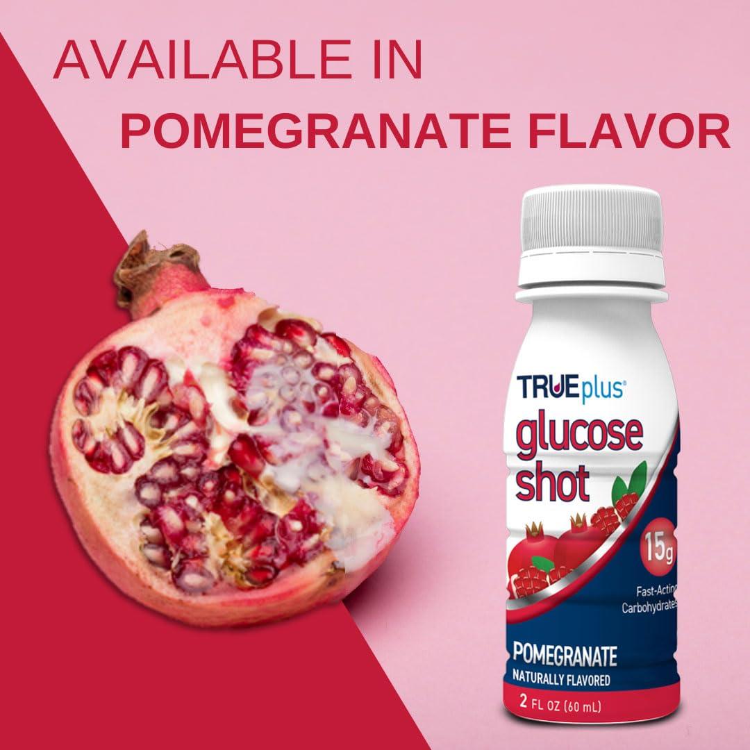 TRUEplus TRUEplus Glucose Shots 12 Bottles - Pomegranate