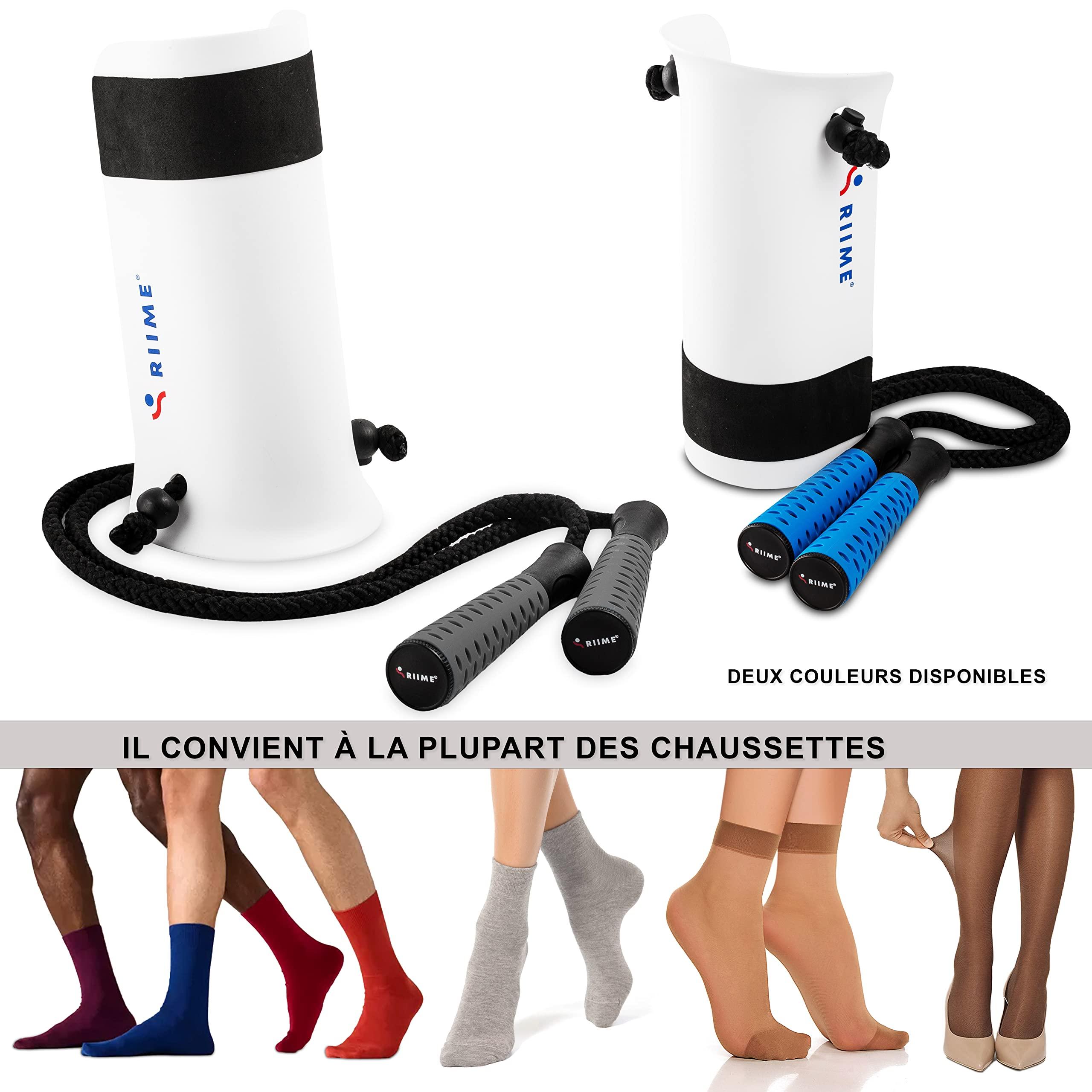 Riime SOKELP-Sock Aids for Putting On Socks-Sock Aid-Ergonomic Handles-Sock Assistant Device No Bending-Hip Kit-Disability Aids for Elderly & Pregnant-Sock Helpers to Put On Your Socks for Seniors