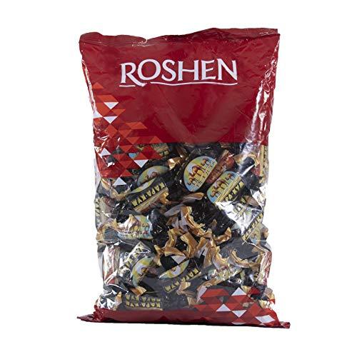 Roshen Roshen KaraKum with Waffle Crumbs & Praline Filling, Kosher, Delicious, Flavorful Sweets Bulk Candy 2.204lb/1kg