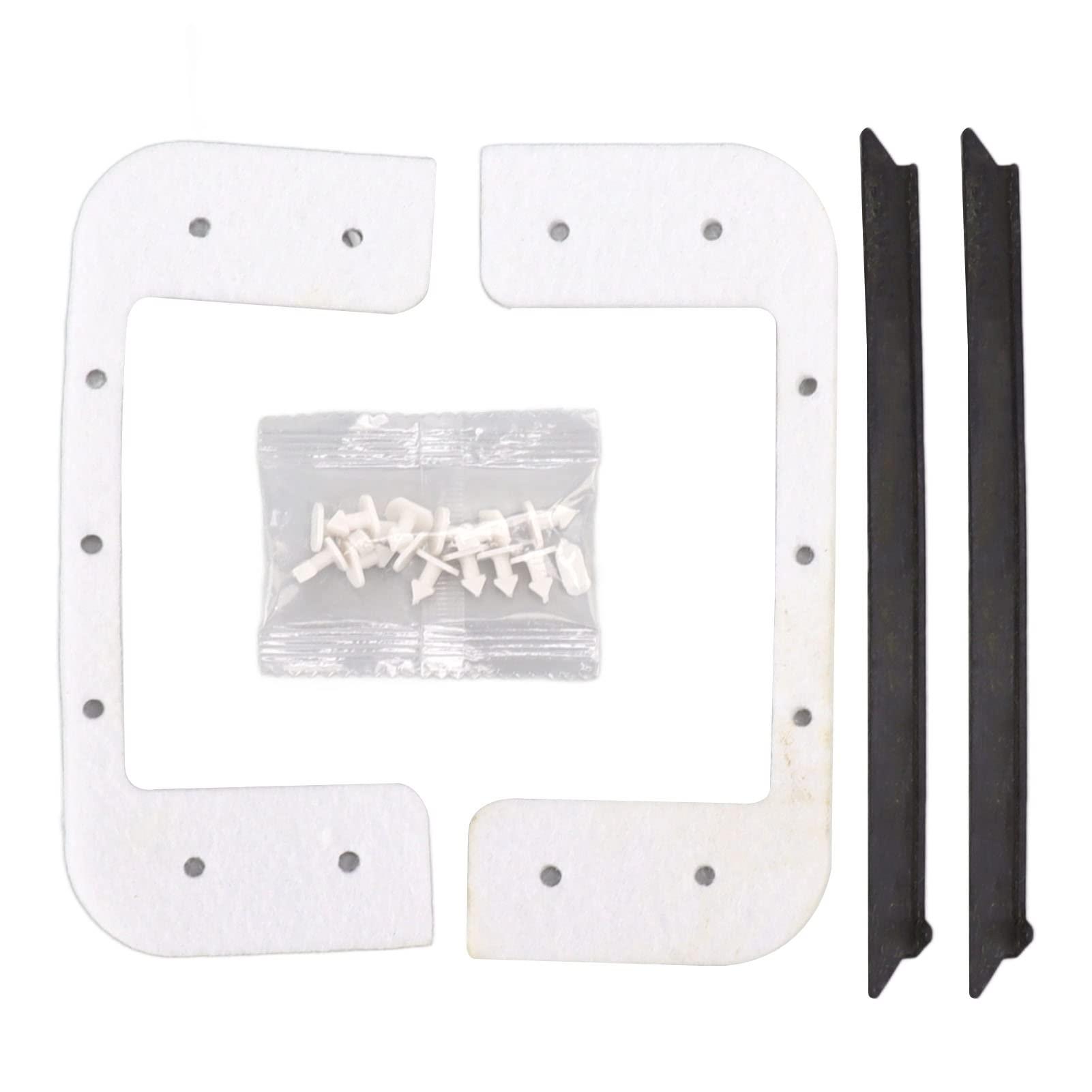 Ddewing Double Sided Magnetic Window Cleaner Double Sided High Rise Household Magnetic Window Cleaner Wiper Glass Washing Cleaning Tool Brush,Grey