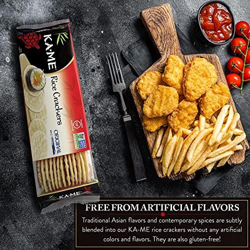 KA-ME Ka-Me Gluten Free Rice Crackers, Original, 3.5 Ounce