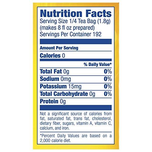 Lipton Lipton Unsweetened Iced Tea Bags, Family Size Zero Calories, 48 Total Bags