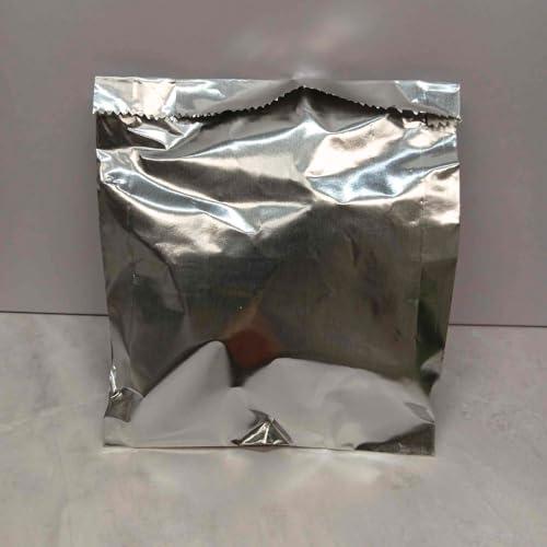 Oasis Supply Large Foil Hamburger/Cheeseburger/Sandwich Bags - Grease Resistant, Keeps them Hot - SILVER - 25 Count