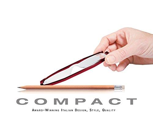 Nannini Nannini Compact One Optics 2.0 Temples Reading Glass (Red)