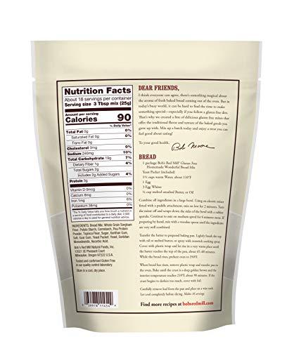 Bob's Red Mill Bob's Red Mill Gluten Free Homemade Wonderful Bread Mix, 16 Oz